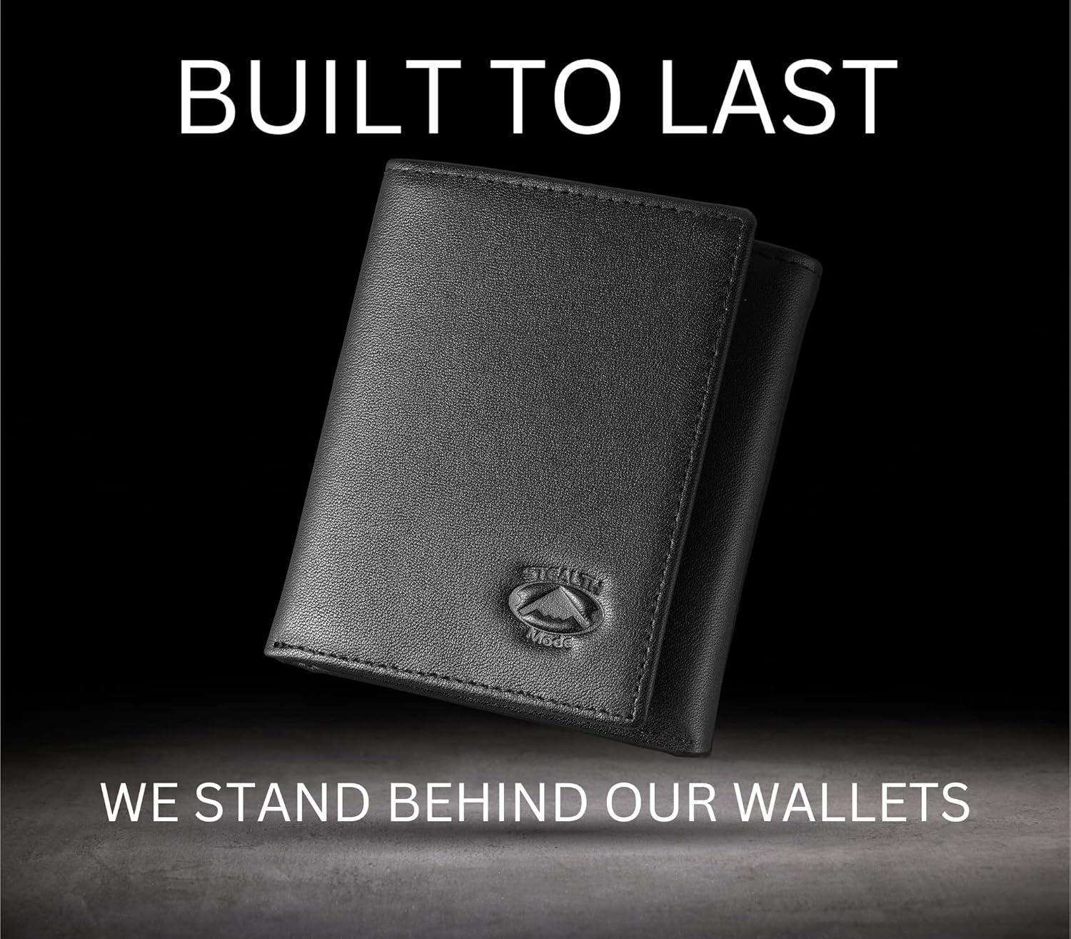 Men's Trifold Wallet — RFID Blocking, Flip-Out ID Holder - Image 6