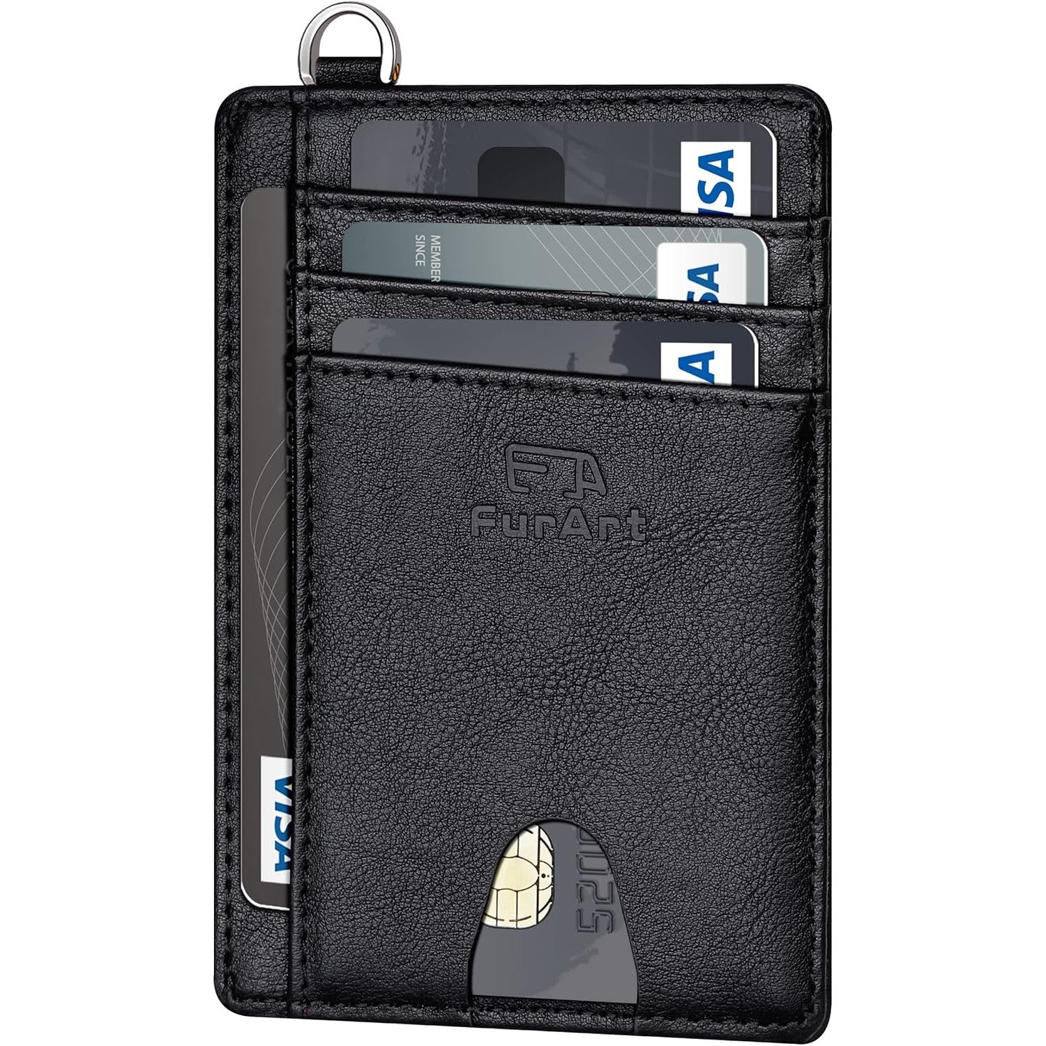 Slim Minimalist Front Pocket Wallet — RFID Blocking